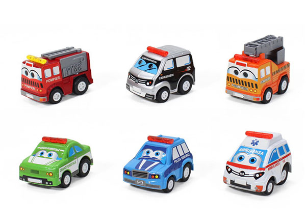 Túi 6 ô tô đồ chơi mini cho bé