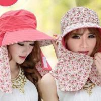 Mũ đi nắng 2 lớp dùng được cả hai mặt