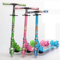 Xe Trượt Scooter 3 Bánh Phát Sáng Có Lò Xo
