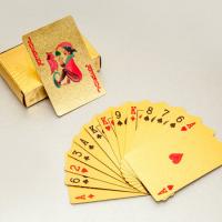 Bộ bài tây mạ vàng 24k