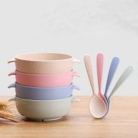 Bộ bát thìa lúa mạch cho bé tập ăn dặm