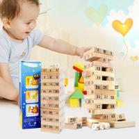 Bộ đồ chơi rút gỗ Wiss Toy 54 thanh cho bé