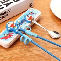 Bộ thìa đũa tập ăn doremon kitty cho bé
