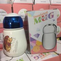 Cốc sứ giữ nhiệt nắp gương mẫu mới