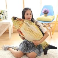 Gối ôm hình cá chép 3d độc đáo ( Size 60 cm )