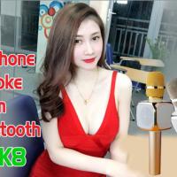 Micro karaoke kèm loa bluetooth K8