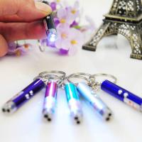 Móc khóa đèn pin soi tiền giả 3 in 1