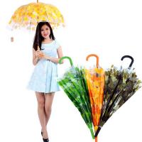 Ô dù trong suốt hoa văn 3D