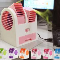 Quạt điều hòa mini có khay đá 2 cửa gió