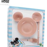 Set bát tập ăn dặm Micky cho bé