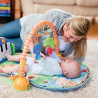 Thảm nằm chơi đàn Piano Fisher Price cho bé